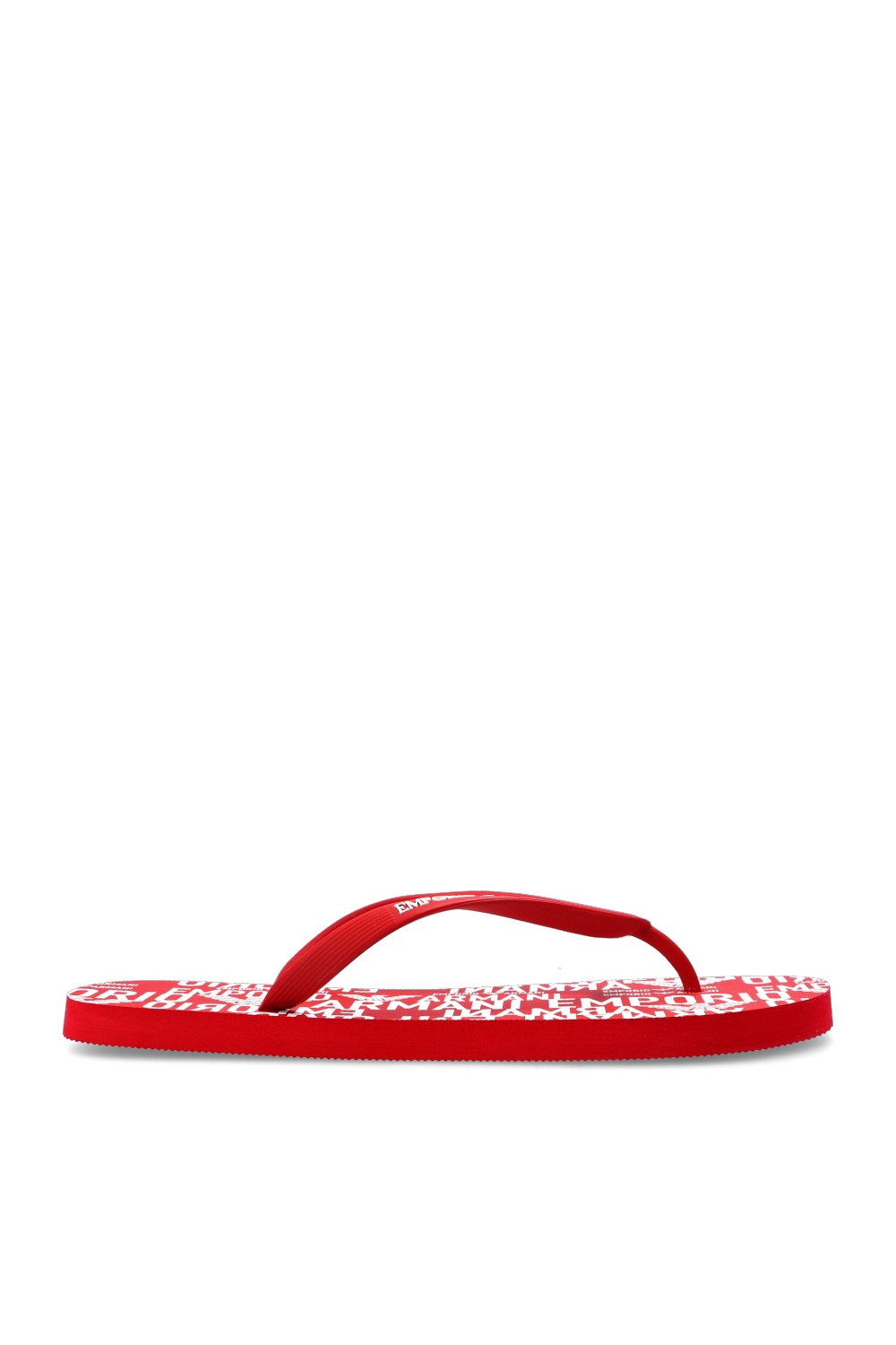 Emporio Armani Printed flip-flops